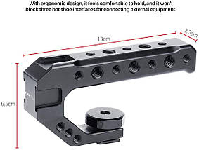 Ручка UURig R005 на гарячий башмак фотоапарата для встановлення додаткових фотоаксесуарів., фото 3