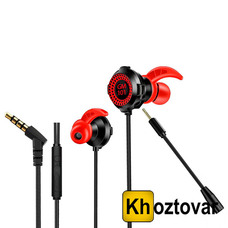 Вакуумні ігрові навушники Yesplus GM-101, фото 1