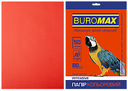 Папір кольоровий А4 INTENSIVE червоний 50арк. 80г/м2