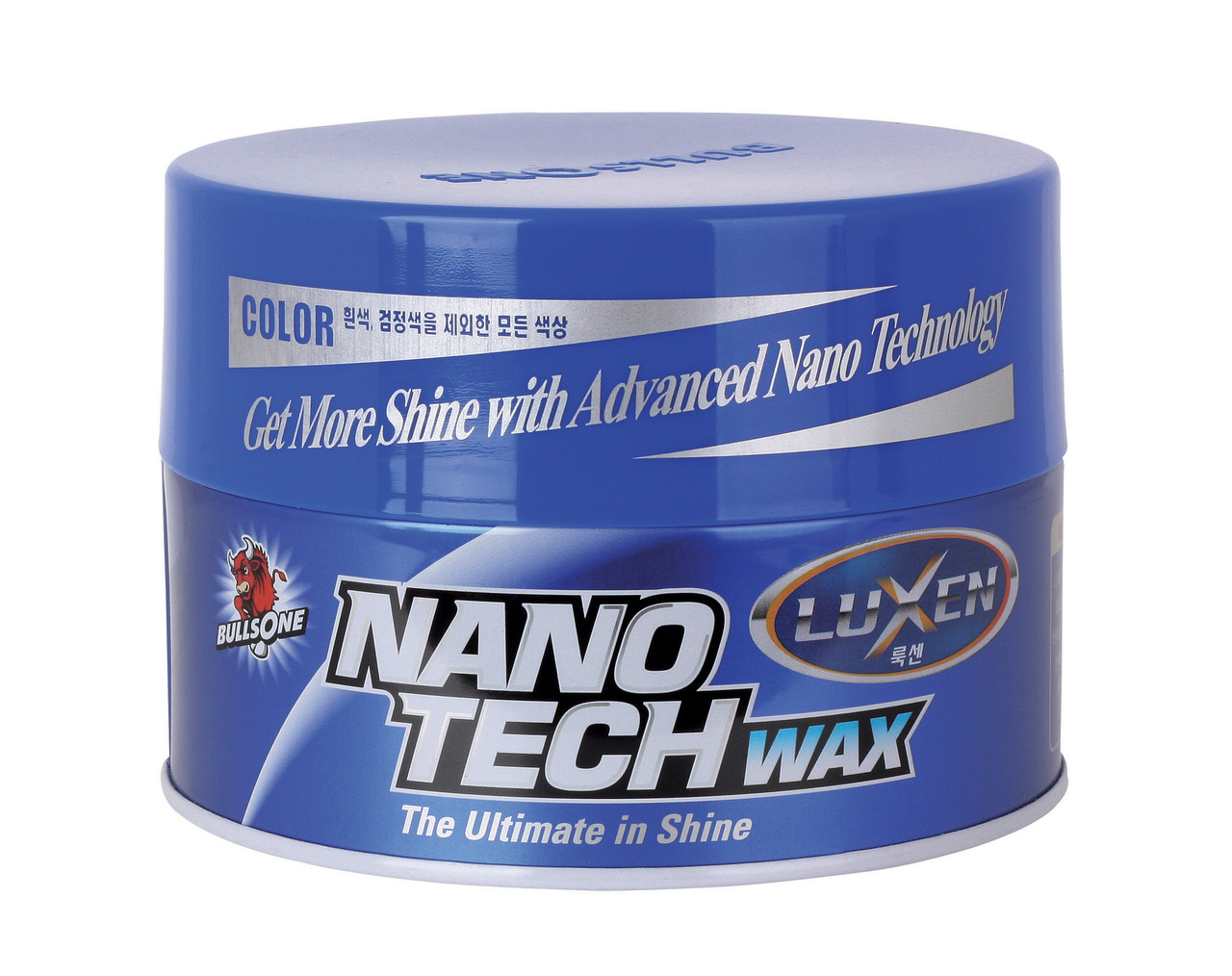 Твердый воск Bullsone Nano Tech Wax для цветных автомобилей 300 гр - фото 4 - id-p235360376