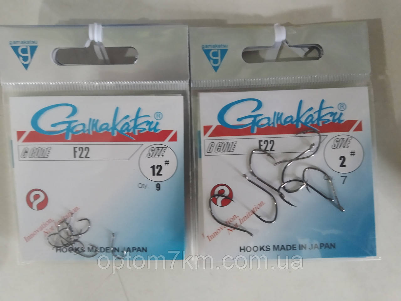 Гачки Gamakatsu F22