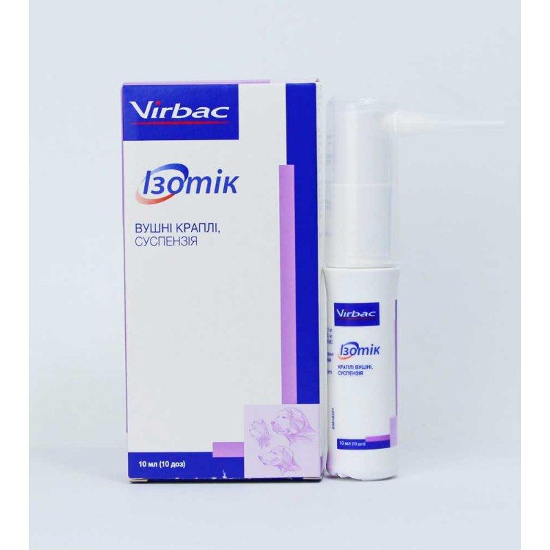 ИЗОТИК (EASOTIC) КРАПЛІ ДЛЯ ЛІКУВАННЯ ОТИТІВ У СОБАК, 10 МЛ