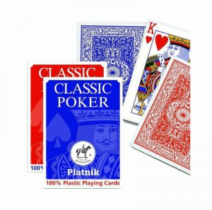 Карти 100% пластикові "Poker", 55 карт (шт.) 1362