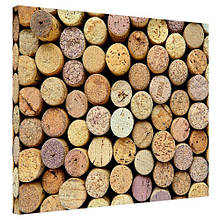 Картина на холсте Круглые деревянные бруски 40x50 см (H4050_STV004)