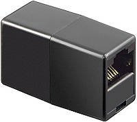 Перехідник мережевий RJ45 UTP5e F/F Lucom (25.02.5096) RJ45 адаптер ISDN 1:1 8P8C