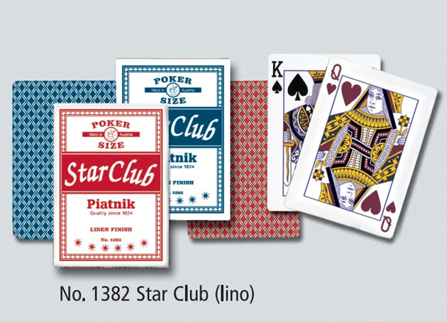 Карти "Star Club", з 2-ма індексами, 55 карт (шт)