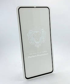 Xiaomi Redmi Note 9S захисне скло на телефон протиударне 9d full glue black чорне