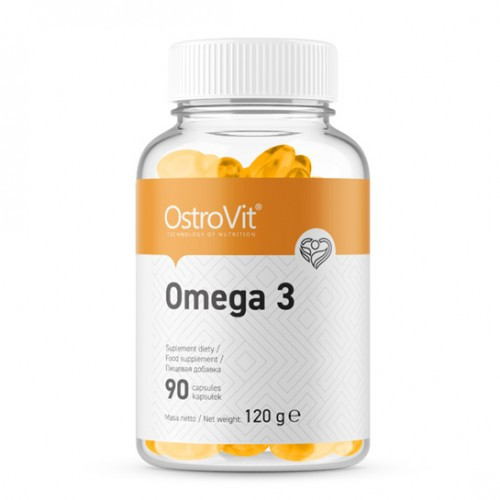 Ostrovit Omega 3 90 caps - фото 1 - id-p530440935