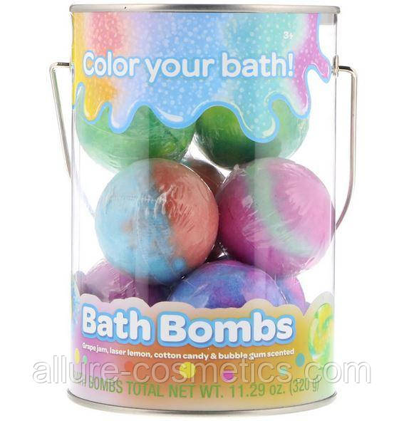Бомбочка-гейзер для ванни 8штук Crayolа Bath Bombs