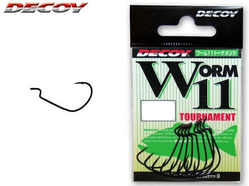 Гачки Decoy Worm 11 Tournament 2, 9шт, фото 1