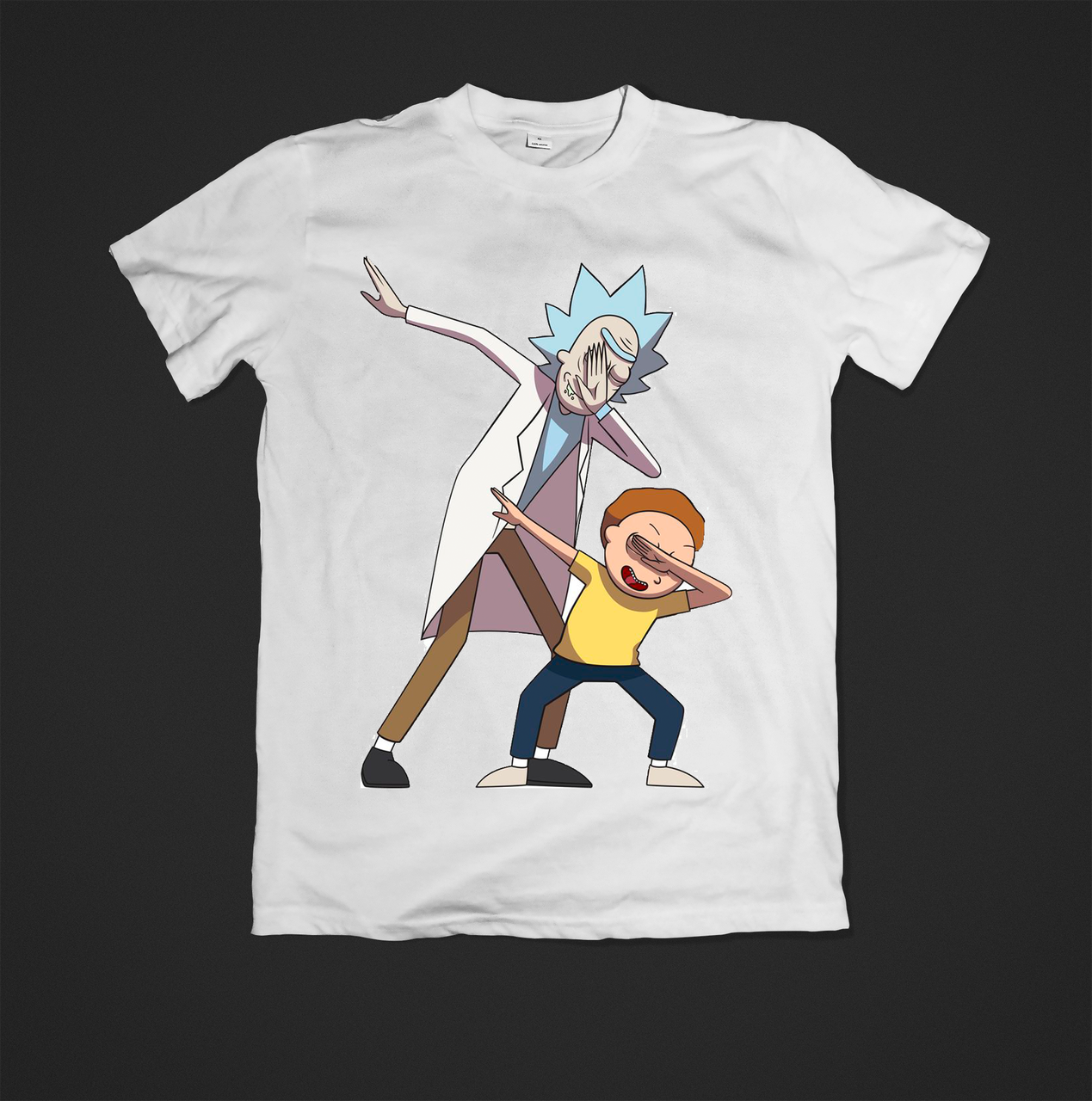 Футболка дитяча з принтом rick and morty, фото 1