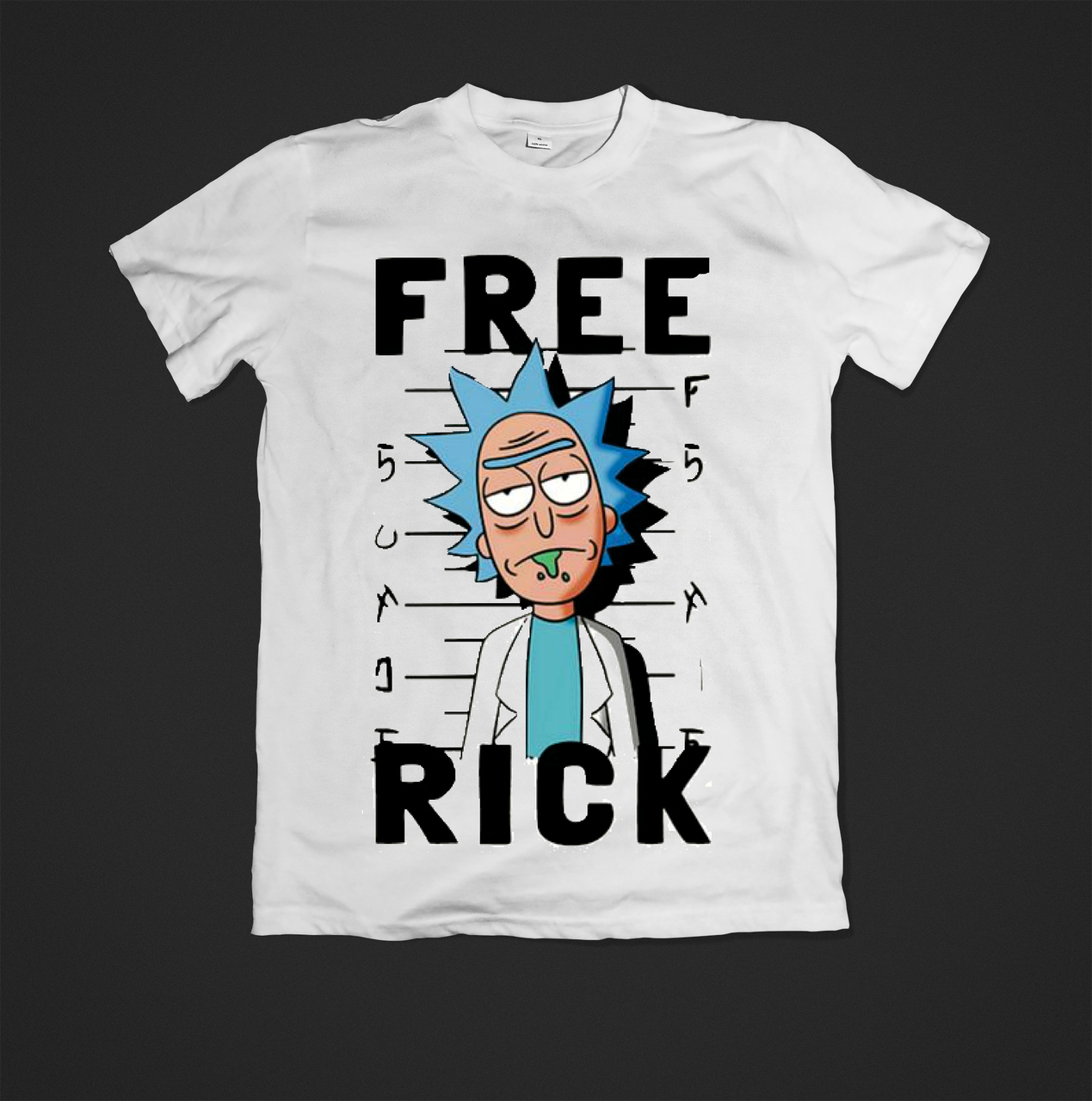 Футболка дитяча з принтом rick and morty, фото 1