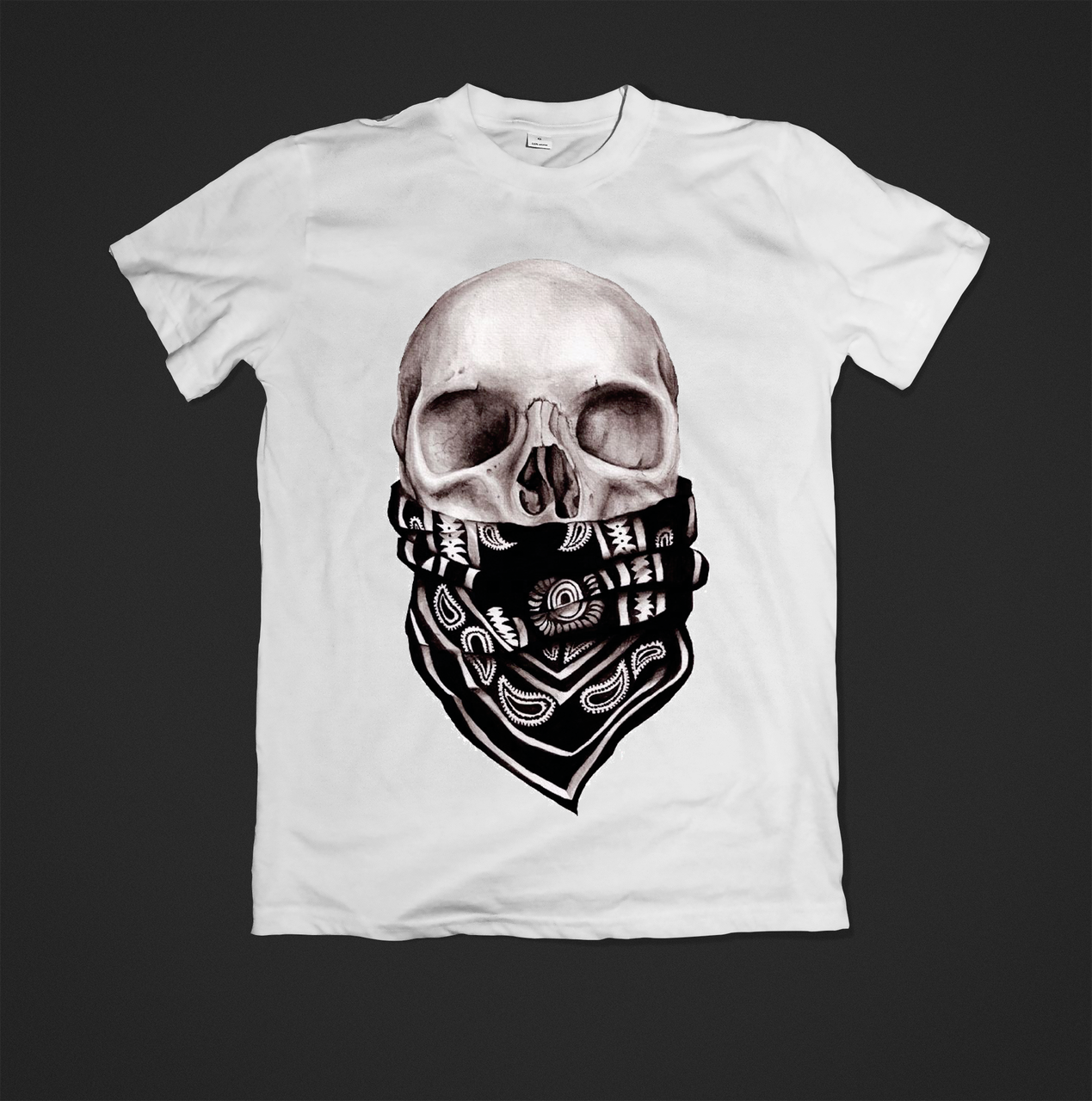 Футболка YOUstyle для чоловіків 0416 L White, фото 1