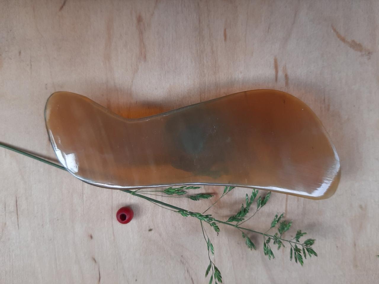 Скребок Гуаша Ріг Буйвола Кістка, фото 1