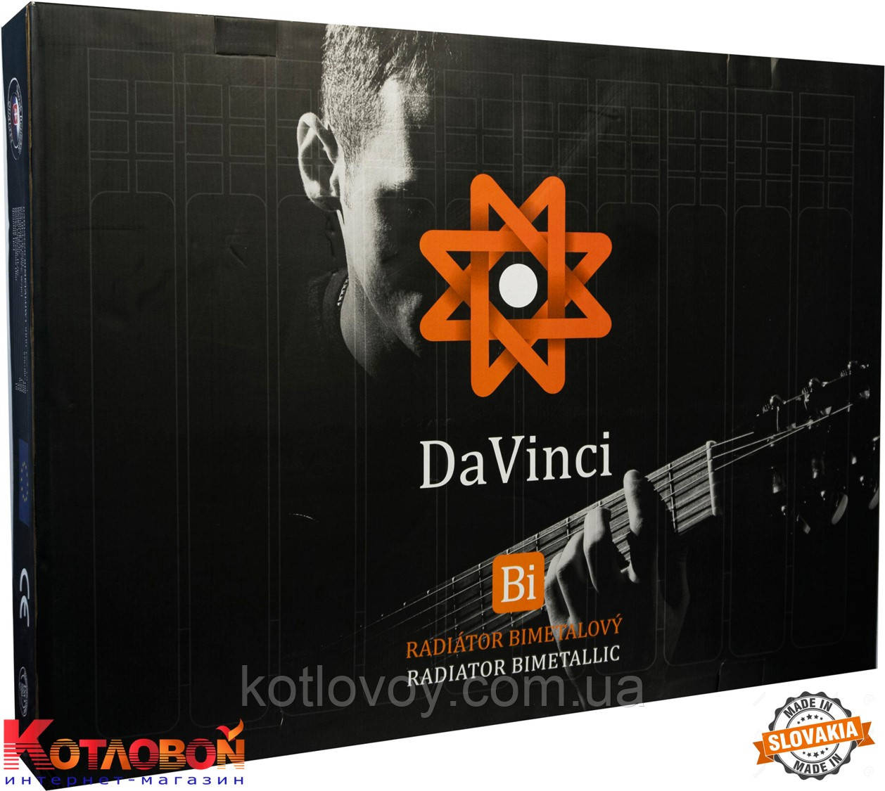 Біметалевий радіатор DaVinci 300/100