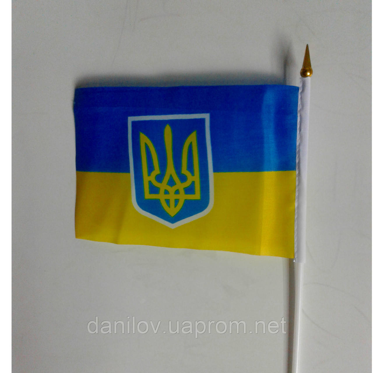 Прапорець України на палочці