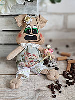 Собачки ручной работы, (собака окрашена кофе, какао, корица), собака 25 см