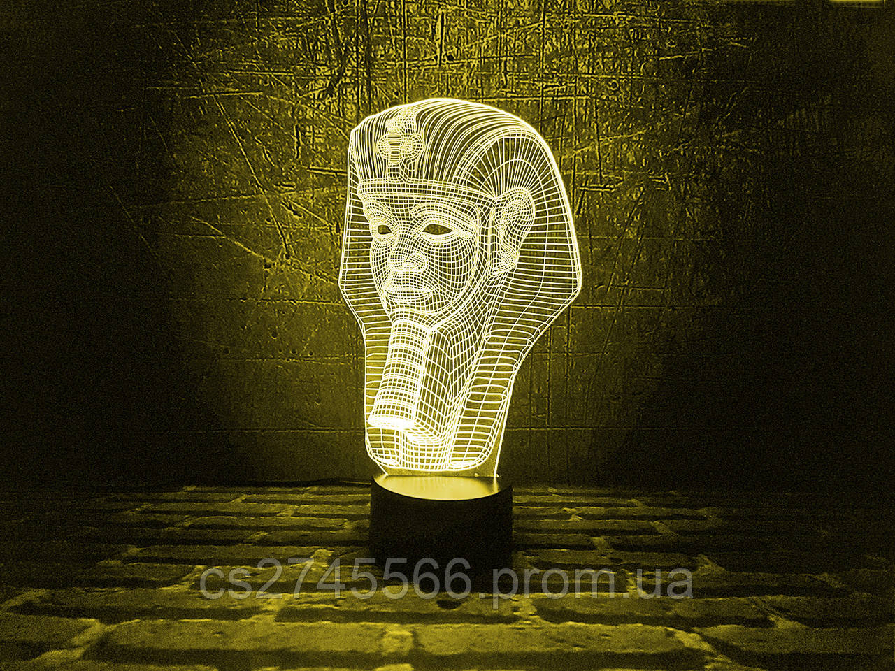 Змінна пластина для 3D світильників Тутанхамон