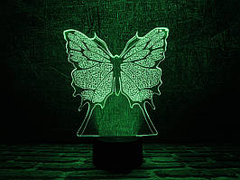 Змінна пластина для 3D ламп Метелик