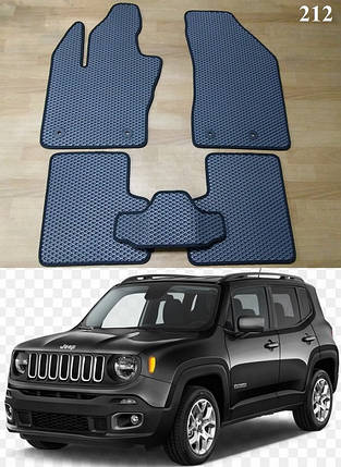 Килимки ЄВА в салон Jeep Renegade '16-, фото 2