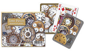 Комплект гральних карт "Time Pieces, Bridge", 2х55 карт (шт)