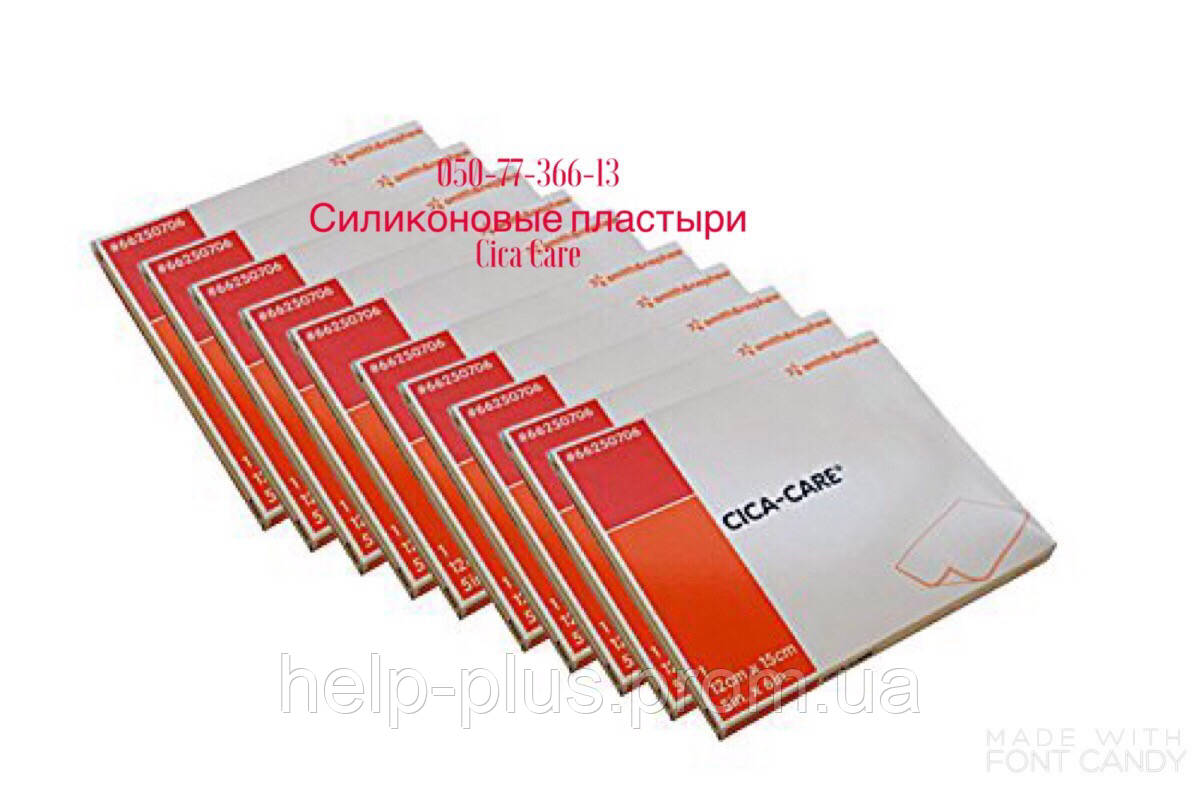 Cica Care 12x15см Силиконовый пластырь для лечения шрамов и рубцов в том числе келоидных. - фото 7 - id-p578039403