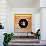 Декоративна дерев'яна картина абстрактна модульна полігональна Панно "Sagittarius / Стрілець", фото 5