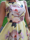 Ошатне легке плаття з ніжним квітковим принтом Lilium. Туреччина, фото 5