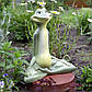 Жаба дзен 31 см кераміка - садовий декор, фото 2