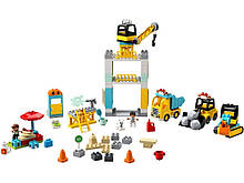 Lego Duplo Баштовий кран на будівництві 10933