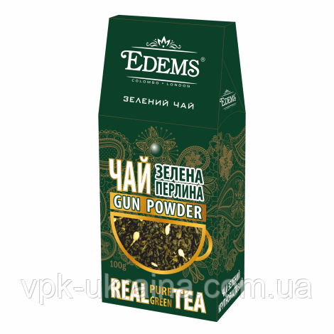 Зелений листовий чай "Edems Green Pearl" (100г)