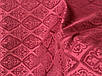 Меблева тканина шеніл двосторонній Бордовий, фото 3