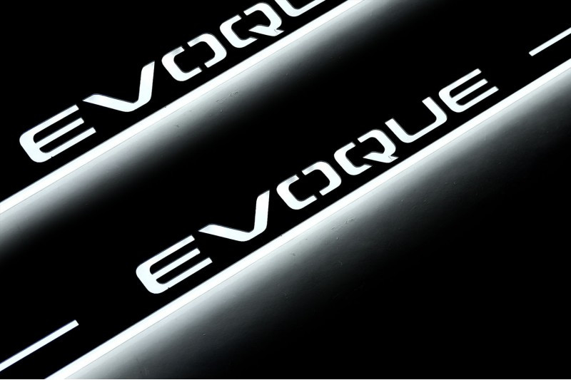 Накладки на пороги з підсвіткою для Range Rover Evoque I (2011-2018), фото 1