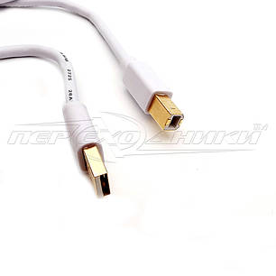 Кабель USB 2.0 AM — BM з феритом для принтера,1.8 м (висока якість), фото 1