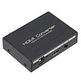 Роздільник сигналу HDMI на HDMI SPDIF Toslink RCA тюльпан (003832), фото 2