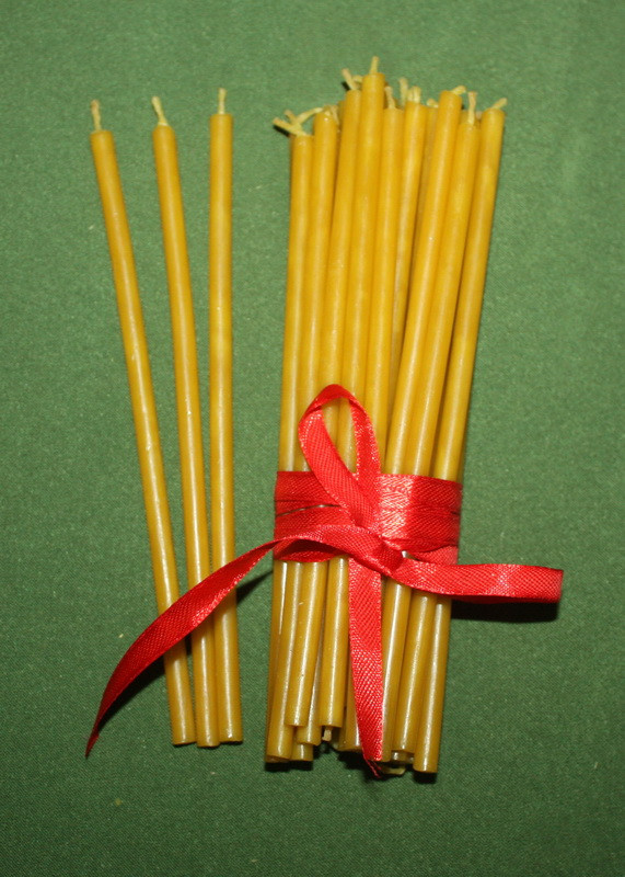 Свічки воскові., фото 1