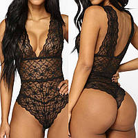 Боді мереживне чорне, чорне мереживна білизна, монокіні мереживне