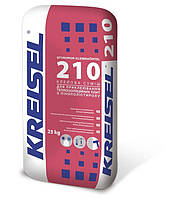 Клей для приклеювання пінопласту KREISEL 210 (25 кг)
