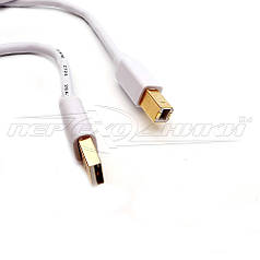 Кабель USB 2.0 AM — BM з феритом для принтера,0.8 м (висока якість)