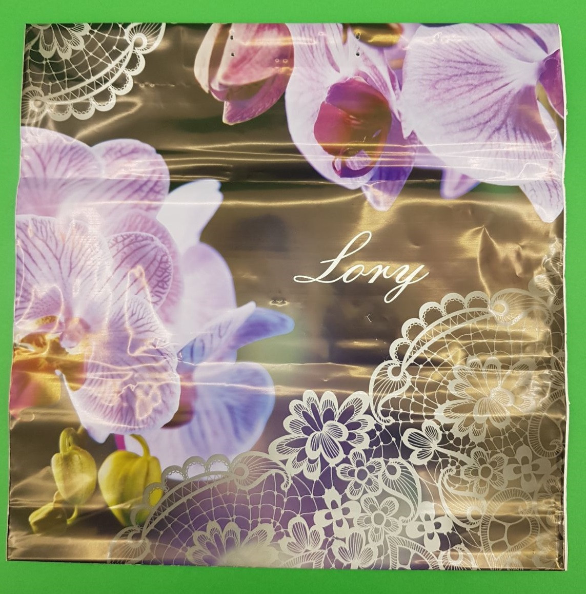 Поліетиленовий пакет (40х40) з пластиковою ручкою "Лорі" без ручки (10 шт.)