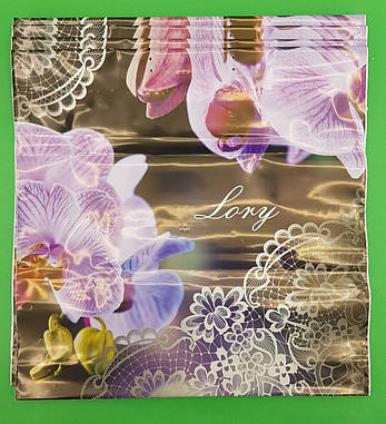 Поліетиленовий пакет (40х40) з пластиковою ручкою "Лорі" без ручки (10 шт.), фото 2