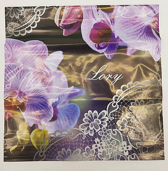 Поліетиленовий пакет (40х40) з пластиковою ручкою "Лорі" без ручки (10 шт.), фото 3