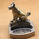 Попільничка з запальничкою вовк. PP59628, фото 4