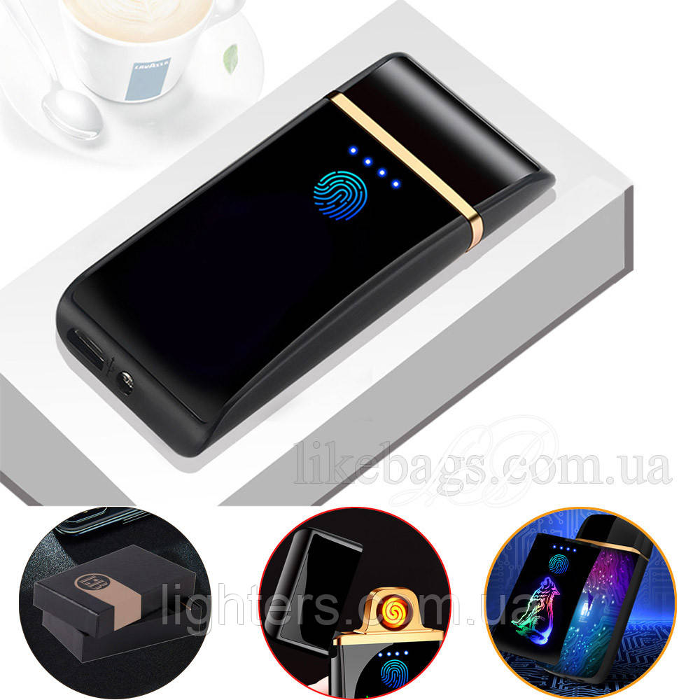 Електронна запальничка USB у подарунковій упаковці LG-533
