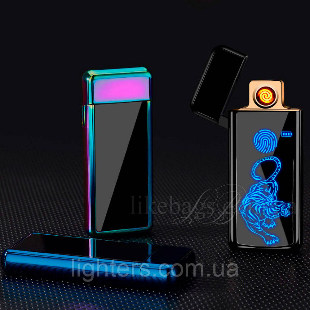 Електронна запальничка USB із сенсором у подарунковій упаковці LG-419B