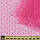 Сітка мушка дрібна фуксія, ш.155, фото 2