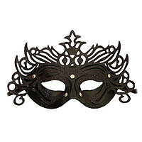 Венецианская маска Изабелла (черная)
