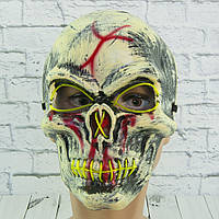 Маска Череп кривавий з зеленим