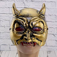 Напівмаска Демон (золота)