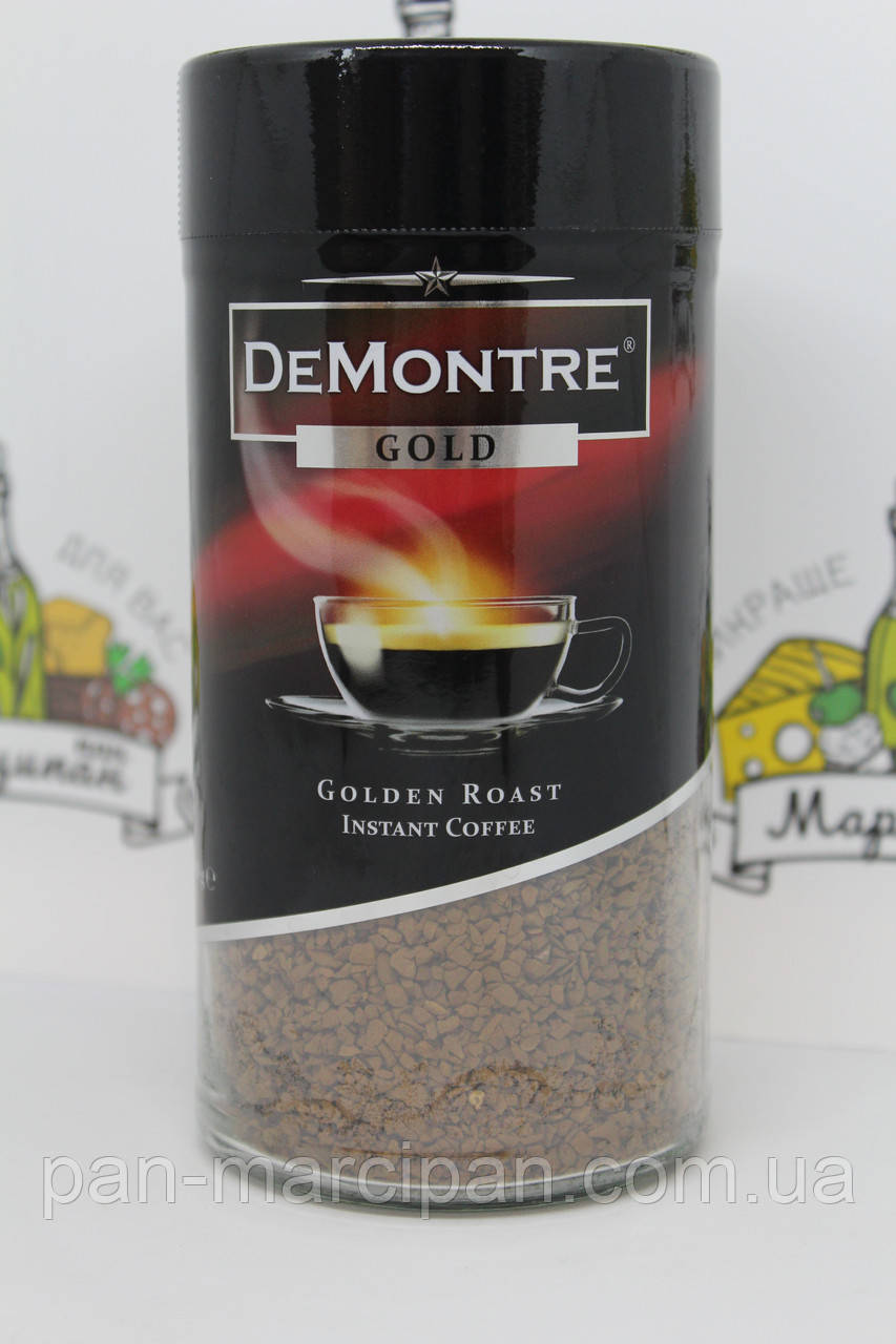 Кава розчинна DeMontre Gold 200 г Польща, фото 1